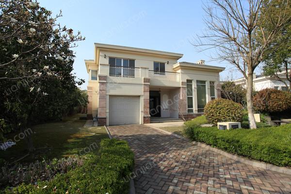 青浦,长堤花园别墅 ,精装, 5室3厅,384平